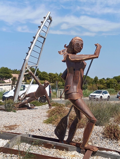 Neues Wahrzeichen von Leucate